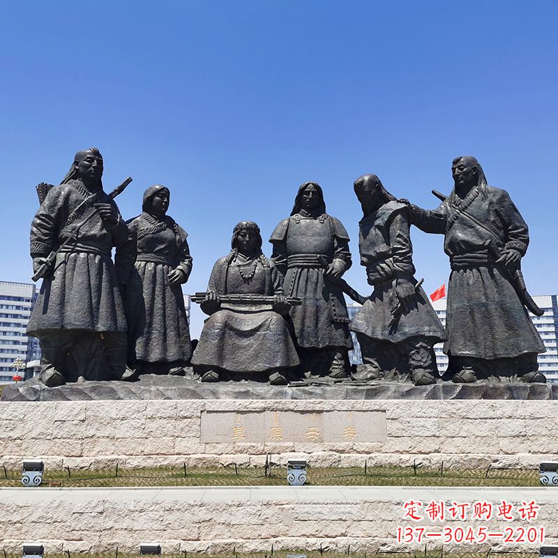 内江草原母亲——传承爱的雕塑