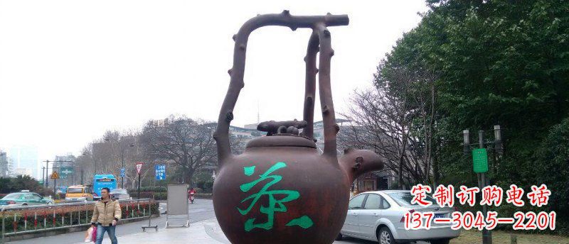 内江茶壶雕塑——展现艺术精妙