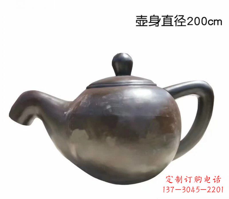 内江青铜茶壶雕塑——彰显传统文化的艺术精髓