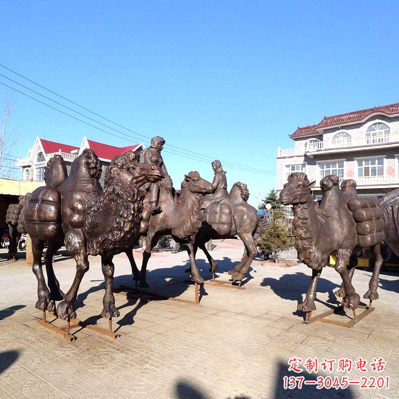 内江茶马古道骆驼队