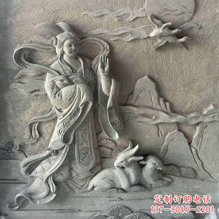 内江月神太阴星君嫦娥雕塑