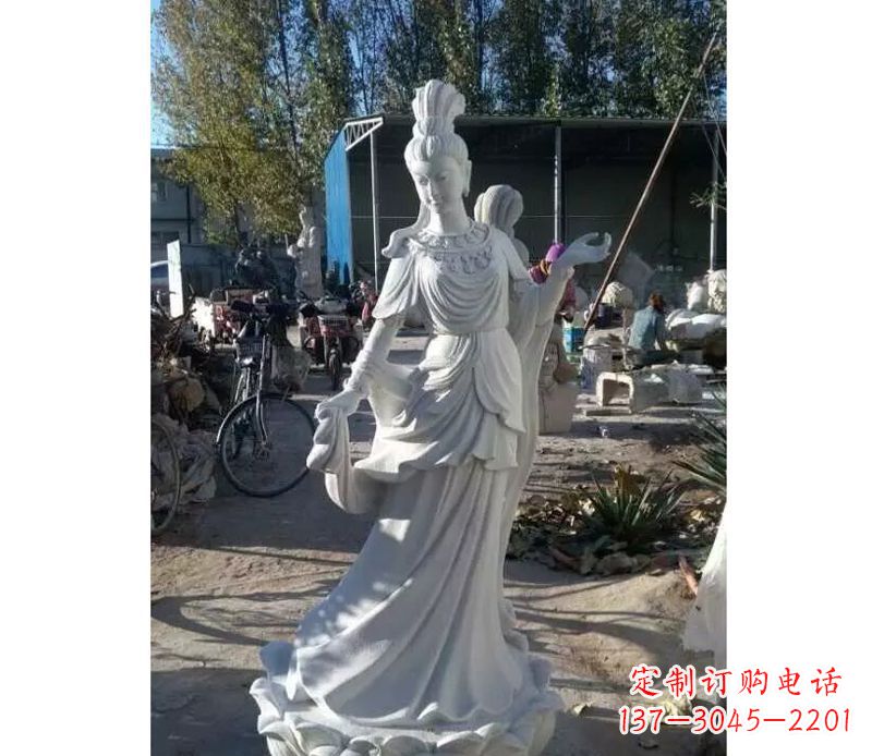 内江嫦娥跳舞神仙石雕