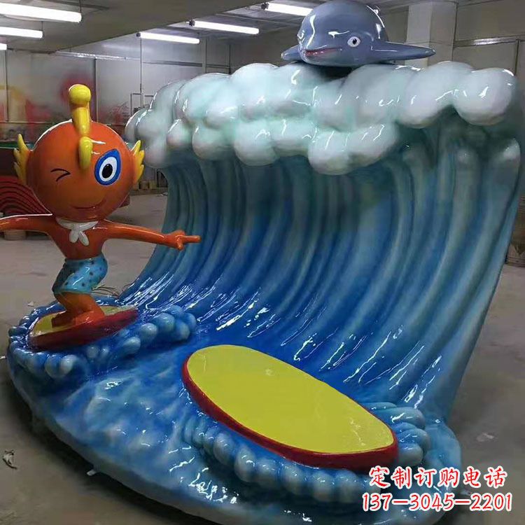 内江海豚雕塑艺术的精髓