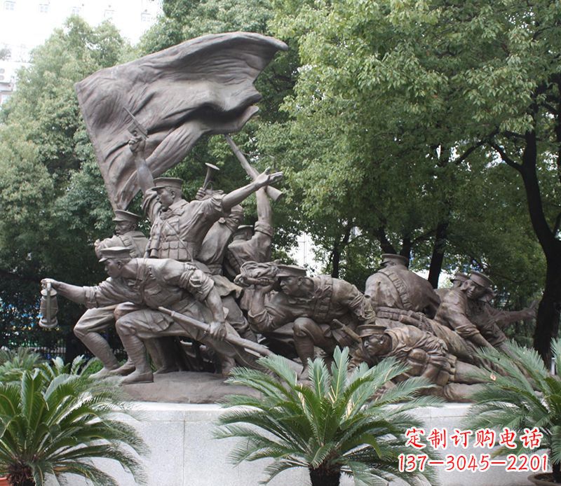 内江革命战士的荣耀——铜雕的艺术之美