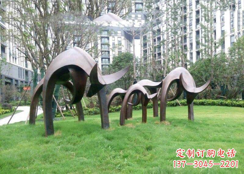 内江精致美观的动物雕塑
