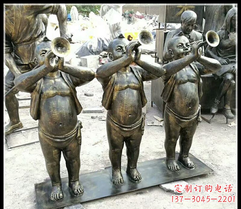 内江儿童雕塑弘扬传统文化