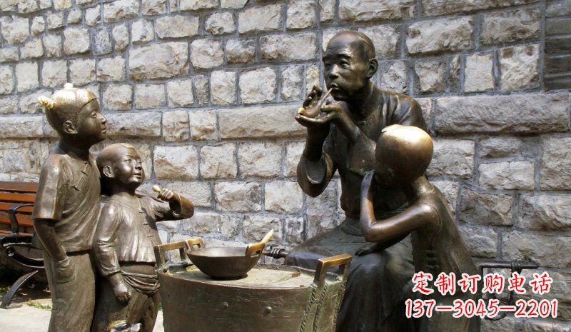 内江糖果街的精美雕塑