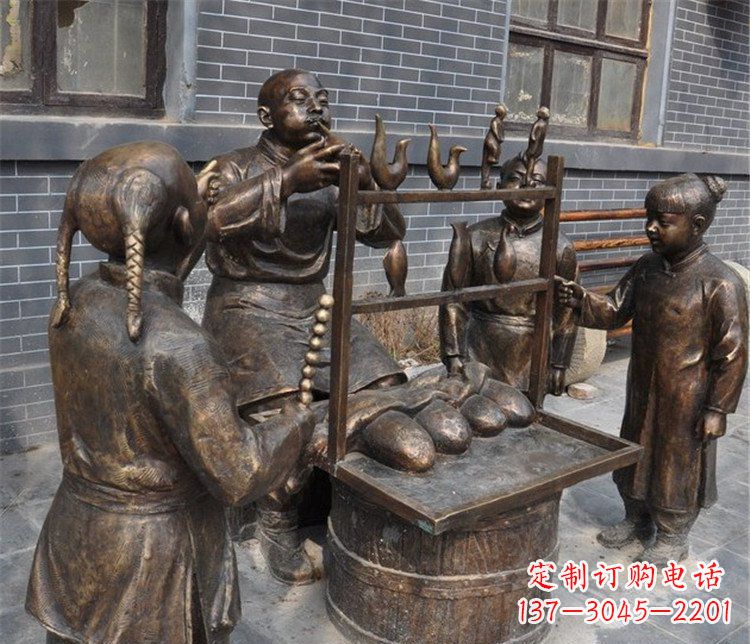 内江糖人雕塑——街边温馨的小情调