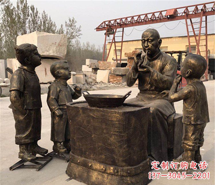 内江糖果人雕塑想象力与艺术的结合