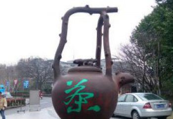 内江茶壶雕塑——展现艺术精妙