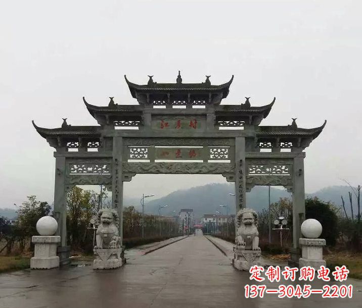 内江牌坊石雕传承民间文化
