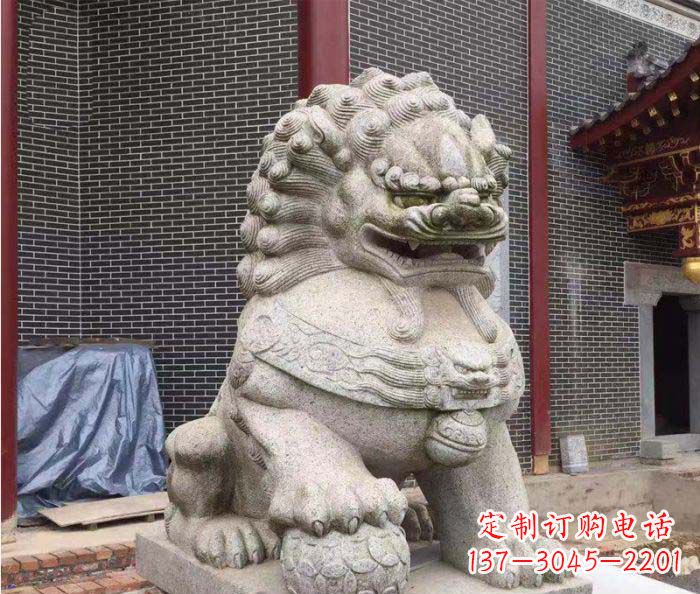 内江巨型大理石狮子雕塑