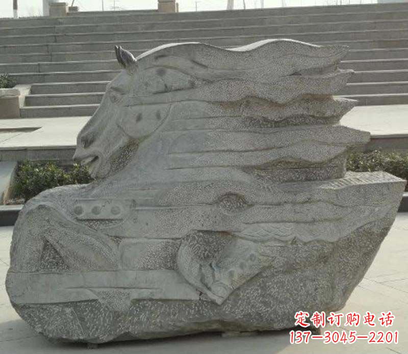 内江大理石马雕百年传统的精美杰作