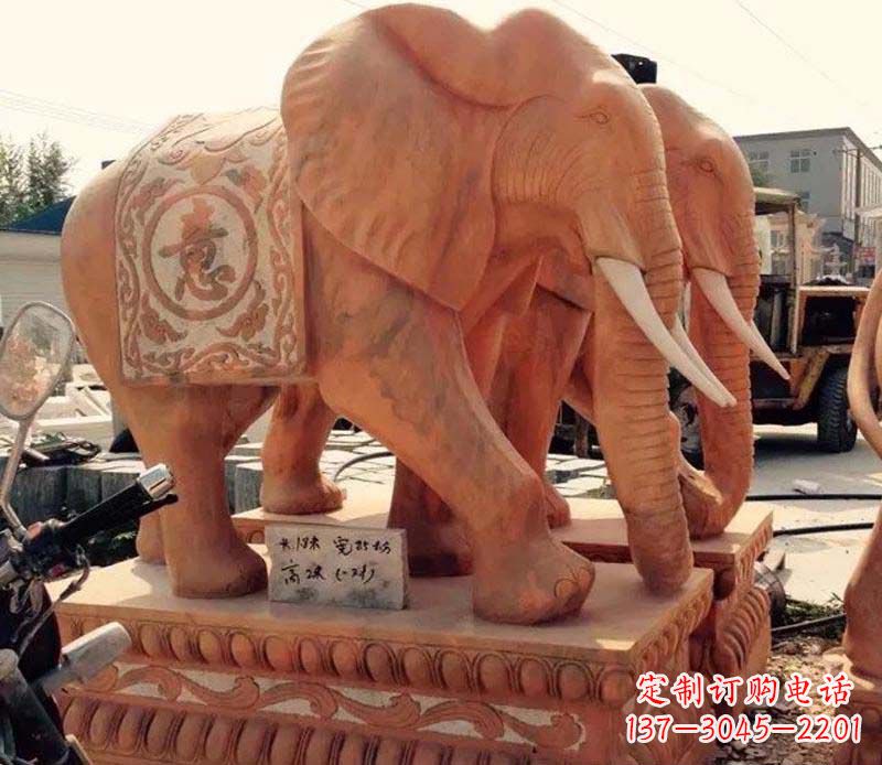 内江大象雕塑 传承古典文化的艺术精品