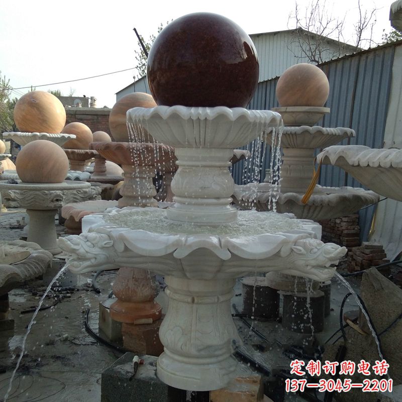 内江大理石风水球雕塑传统文化的艺术精髓