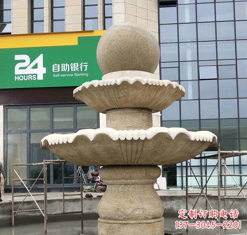 内江大理石风水球喷泉雕塑——振奋人心的艺术杰作