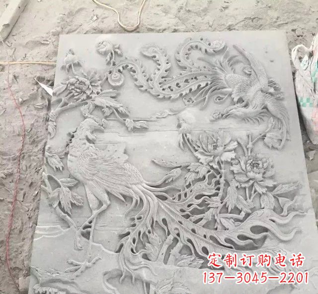 内江精美的凤凰雕塑