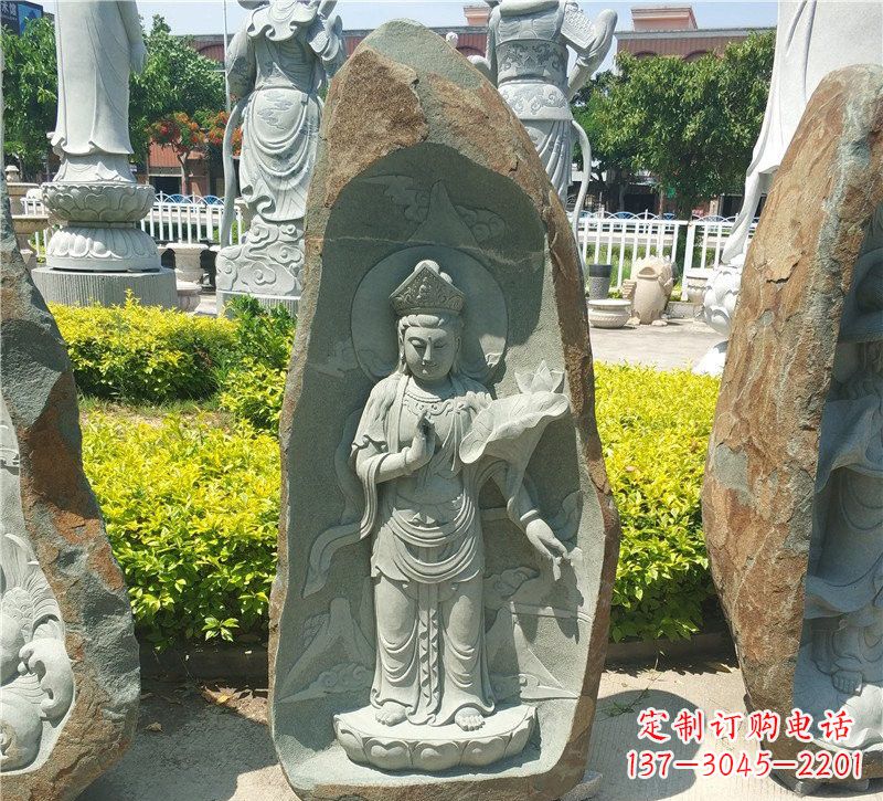 内江大理石观音像,以灵性铭刻记忆