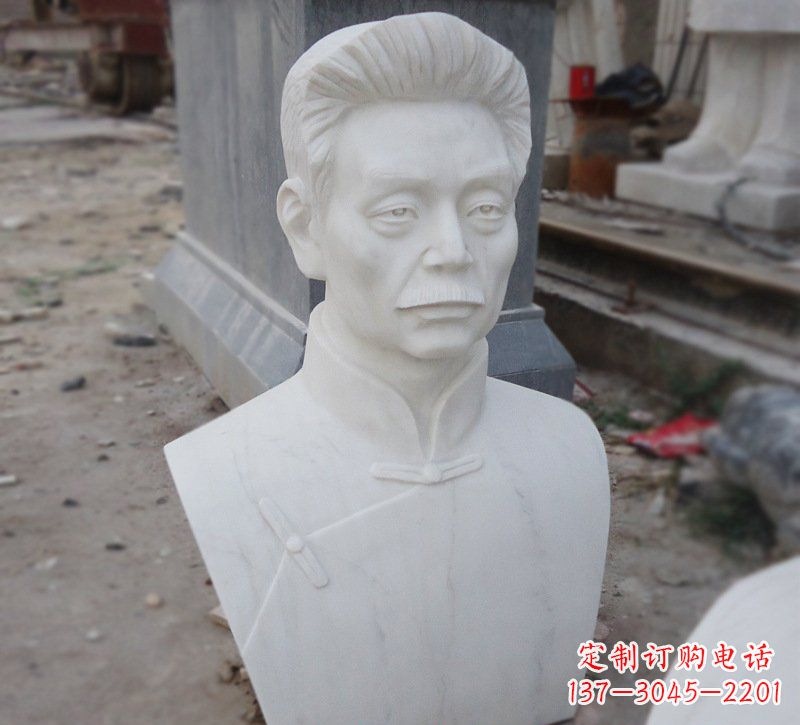 内江传承文化魅力·鲁迅头像精美雕塑