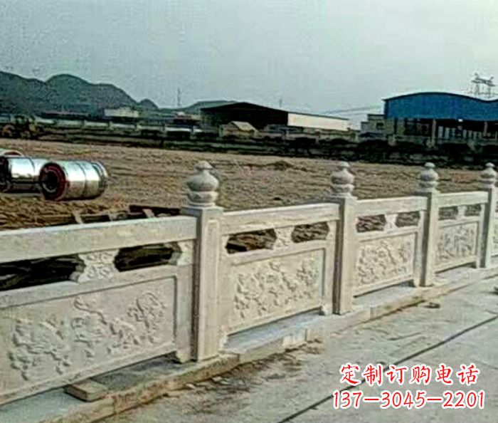 内江大理石景区栏板石雕 (4)