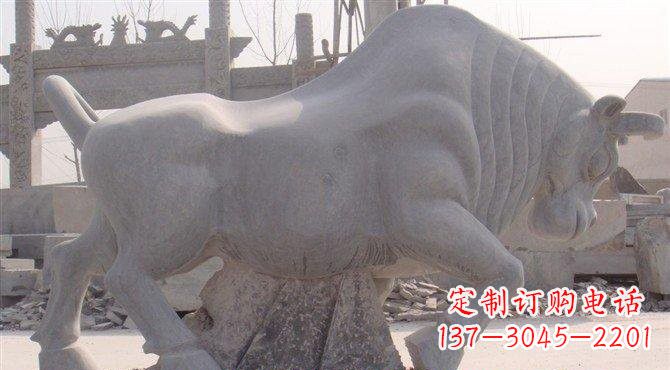 内江大理石牛雕塑——让你家里充满独特艺术气息