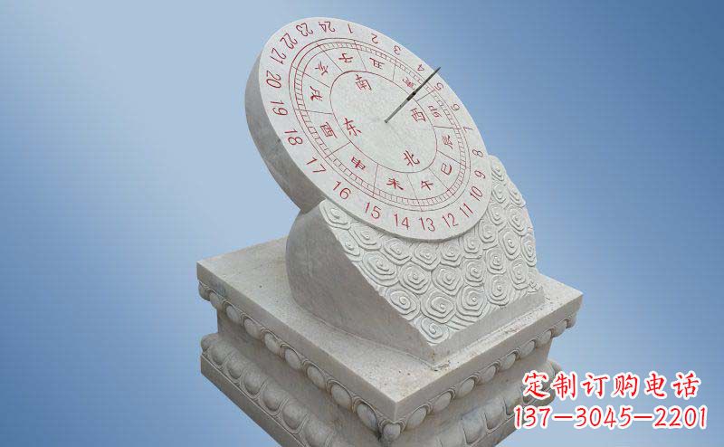 内江精致古典大理石日晷雕塑
