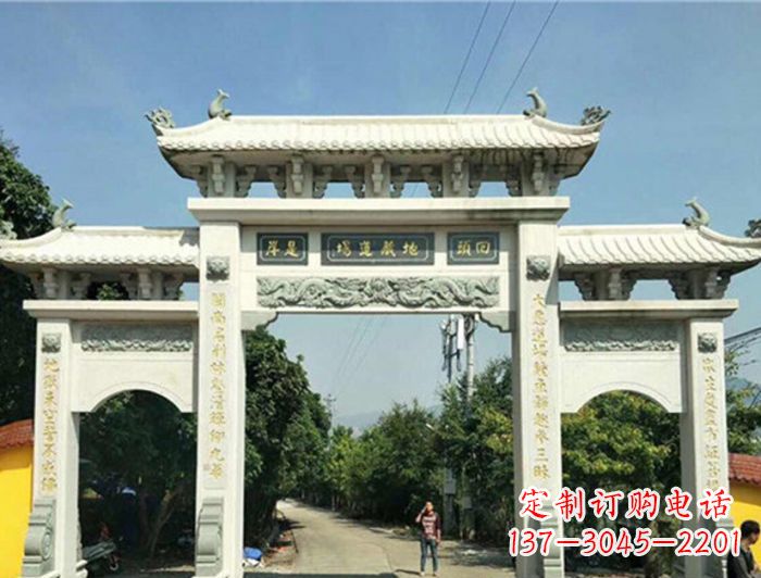 内江大理石牌坊雕塑