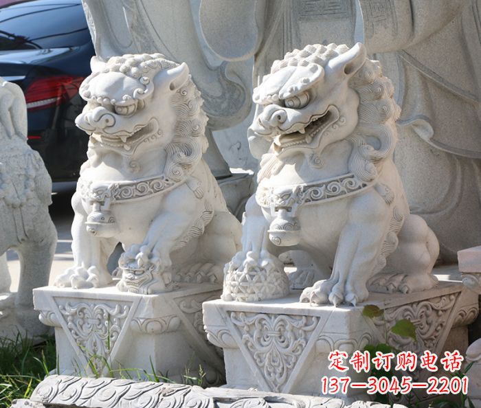 内江大理石狮子雕塑