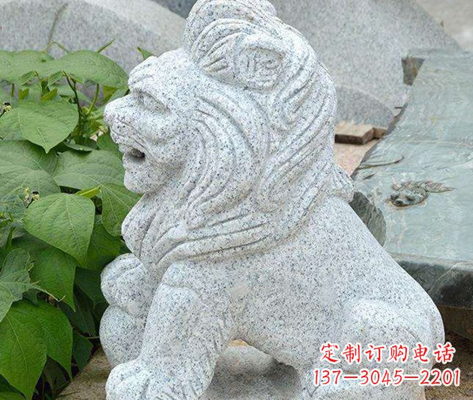 内江大理石狮子雕塑