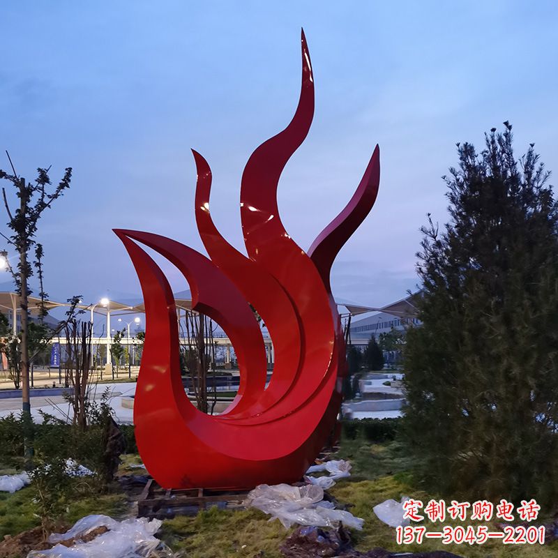 内江精致工艺大型不锈钢凤凰雕塑