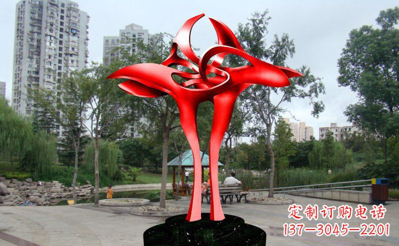 内江精美的不锈钢仙鹤雕塑