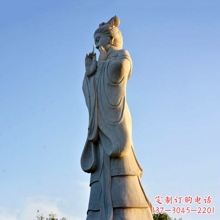 内江貂蝉雕塑精美礼品,赠送古代美女历史人物