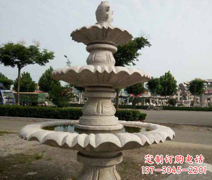 内江精美的喷泉石雕塑