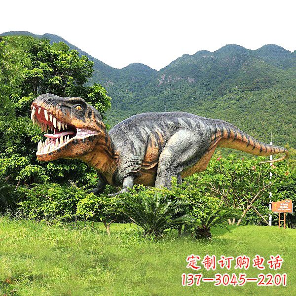 内江大型仿真恐龙公园雕塑