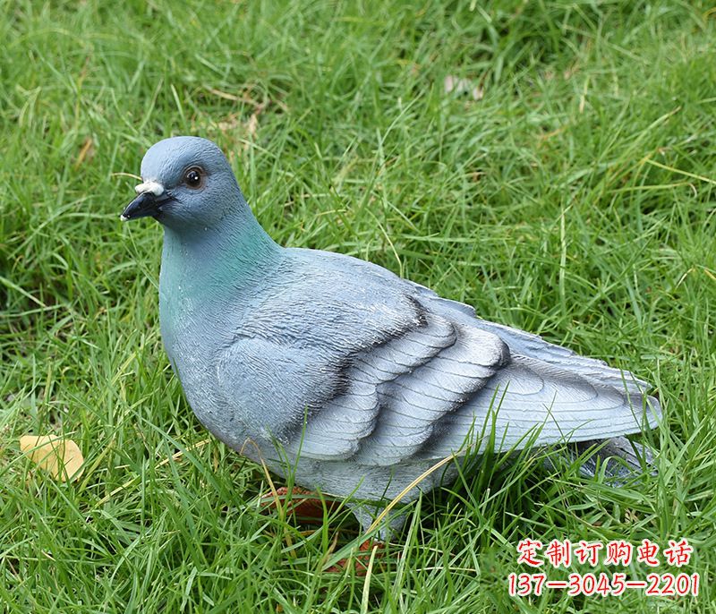 内江大型高雅和平鸽雕塑