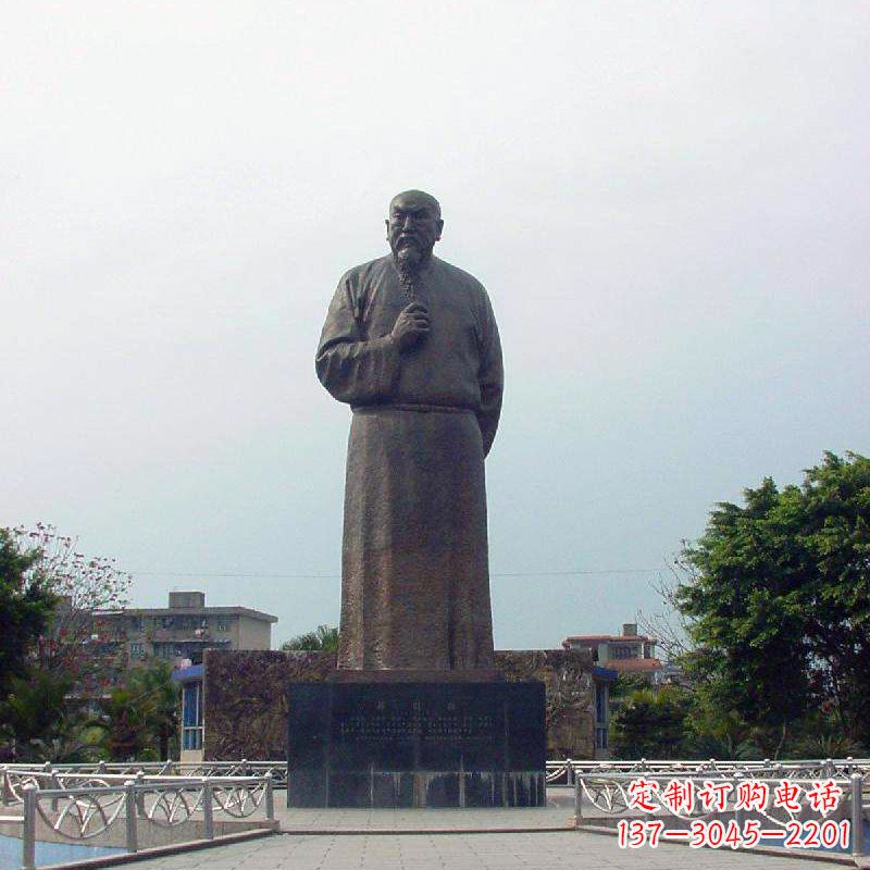 内江精美林则徐雕塑,传承历史文化