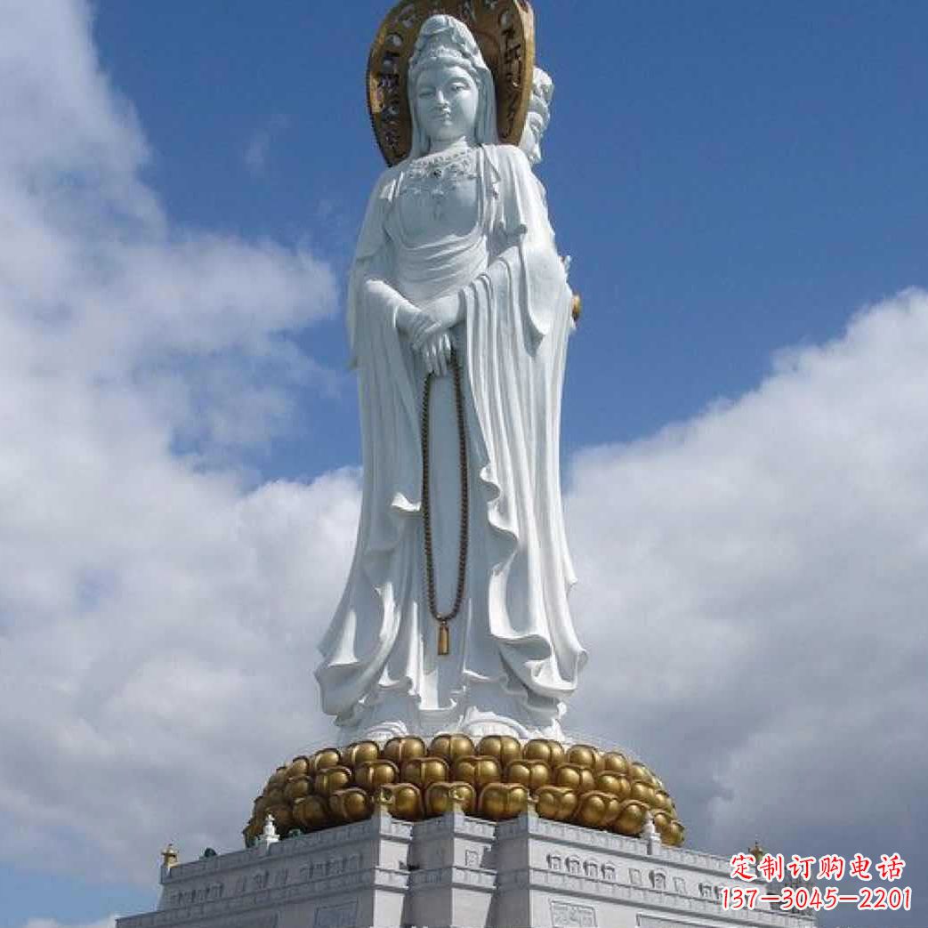 内江汇聚神灵精灵的大型观音石雕