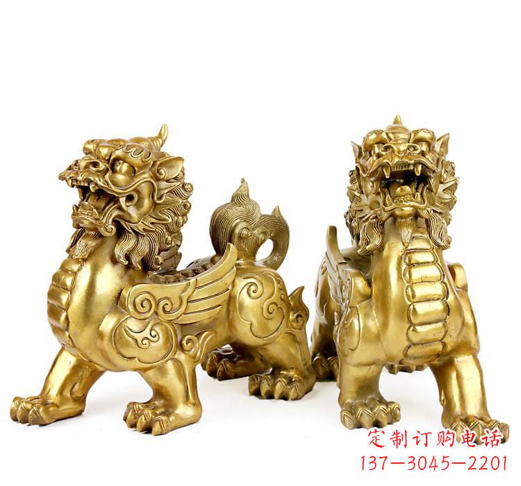 内江豪华大型铜貔貅雕塑