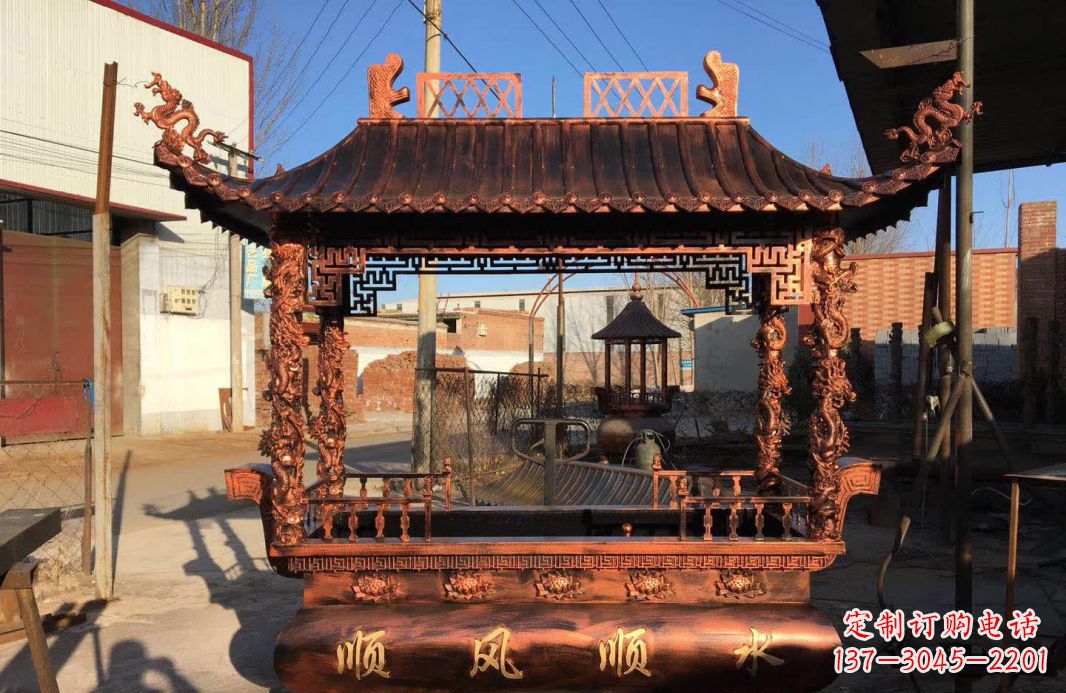 内江大型铜雕香炉