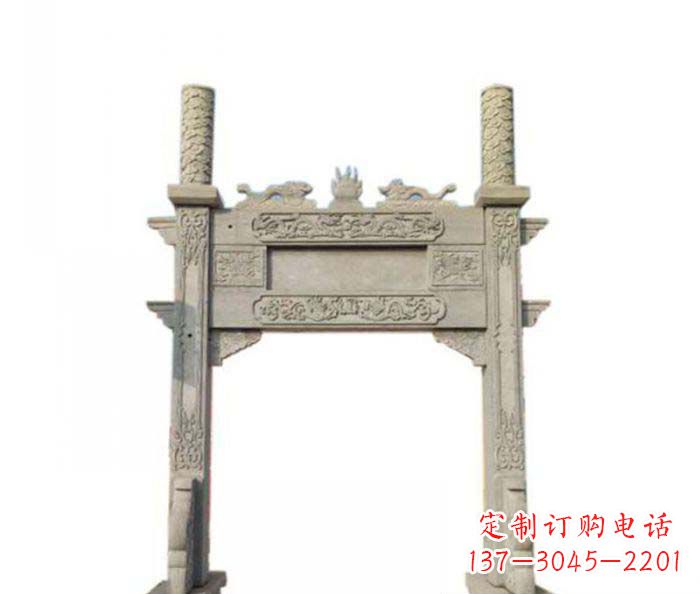 内江产品名称中领雕塑-牌坊石雕