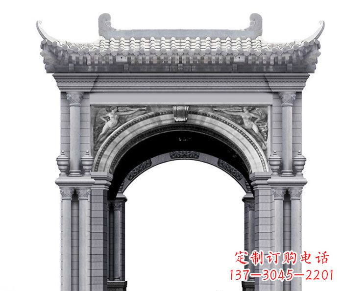 内江牌坊雕塑,精美绝伦,点缀品质生活