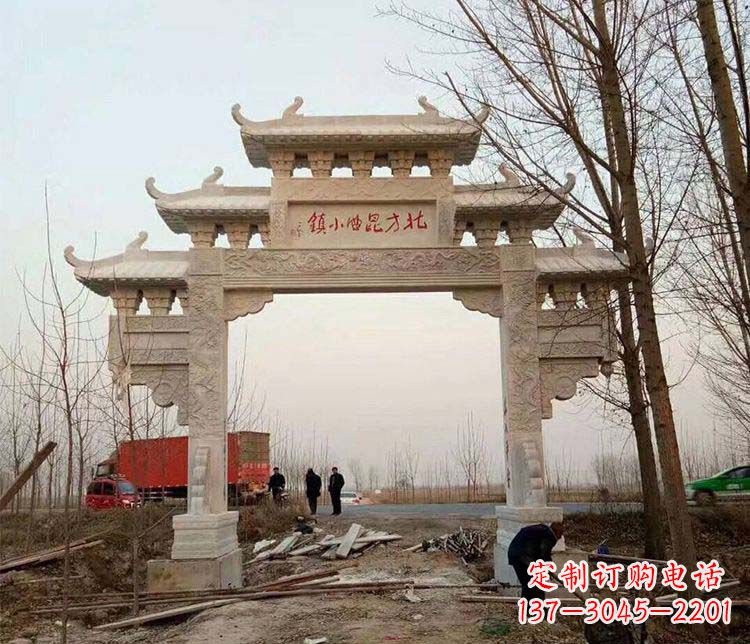 内江大理石牌坊石雕