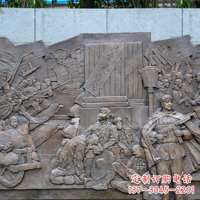 内江纪念红军革命人物雕塑