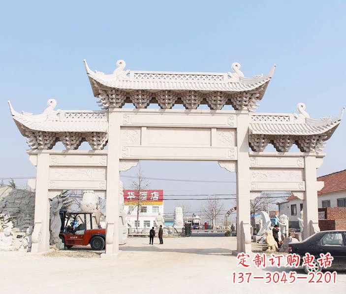 内江精美牌坊雕塑