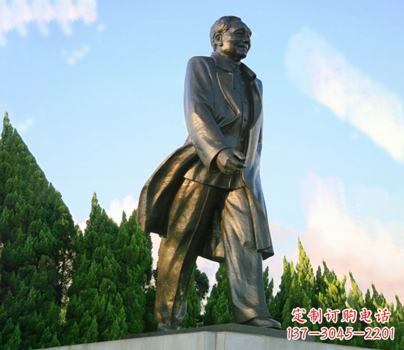 内江激励千秋,抒发热爱——中领雕塑定制邓小平雕塑