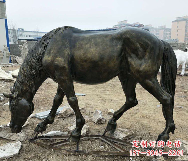 内江活力玻璃钢仿铜动物雕塑