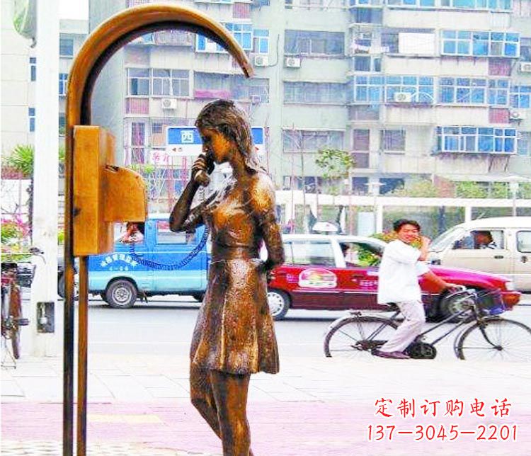 内江女孩铜雕塑——艺术的象征