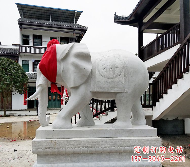 内江精致大象雕塑
