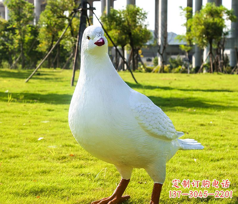 内江纪念和平鸽雕塑