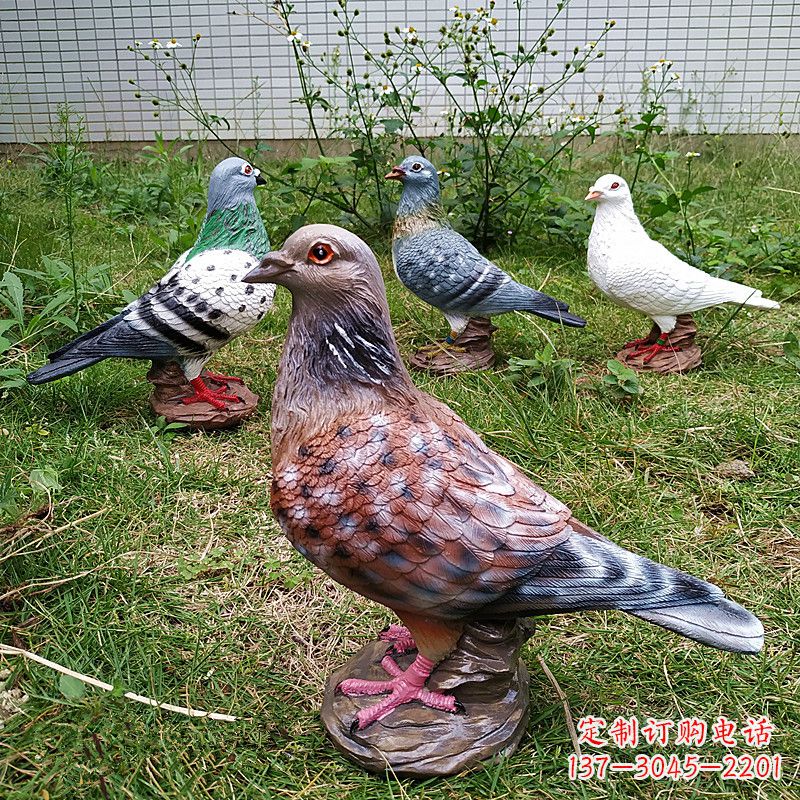 内江纪念和平鸽雕塑